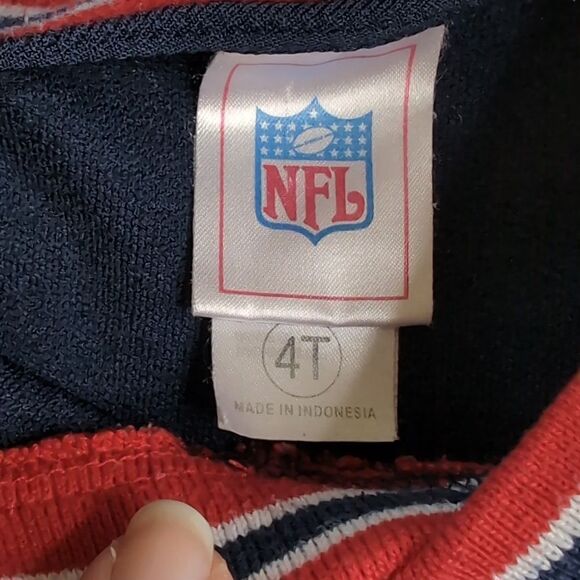 NFL New England Patriots Short Sleeve Shirt size 4T - Picture 9 of 10